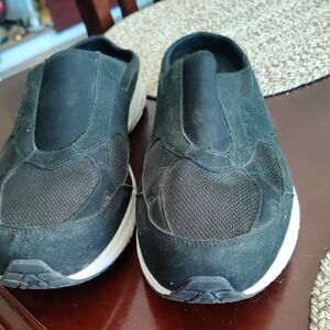 Black Slip-On Sneakers